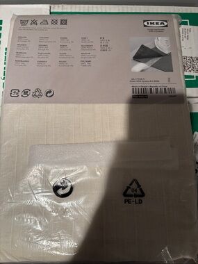 IKEA White/Cream Textile Cover